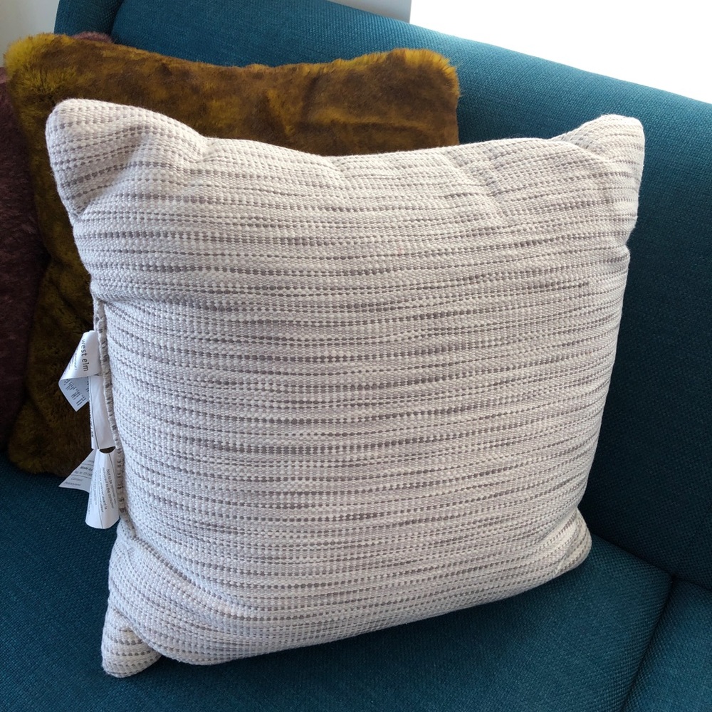 Brand New West Elm Throw Pillow 20X20